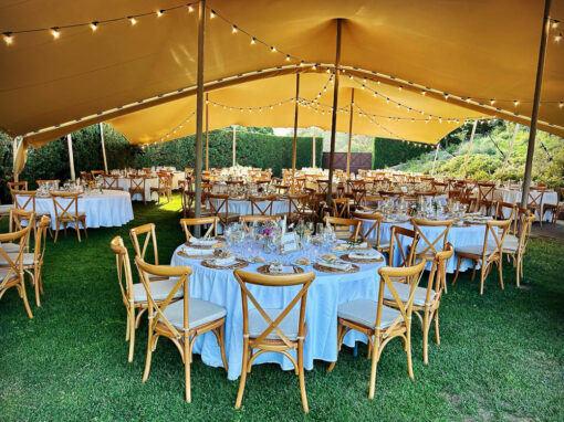 Wedding in private estate